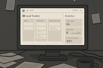 make it easier for you coach or freelancer with CRM tracker