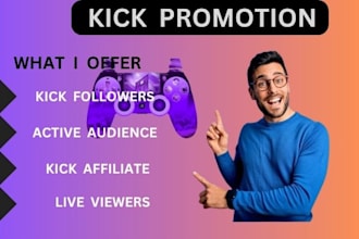 do organic vimeo video promotion, kick channel promotion to real audience