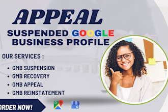 fix gmb recovery, approve and unsuspend google business listing