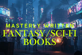 ghostwrite or rewrite an exhilarating fantasy story