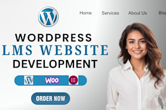 build wordpress lms website with learndash, buddyboss tutor lms pro, masterstudy