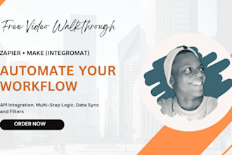 automate your workflows using zapier and make, formerly integromat