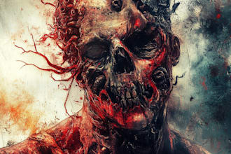 illustrate your own fantasy, science fiction, or horror story