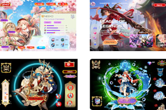 design immersive game UI with style and ease