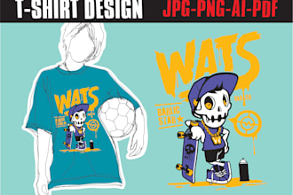 create unique and great custom t shirt designs