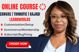 create an engaging online course on canvas lms learnworlds website thinkific web