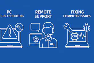 provide expert computer and online tech support remotely