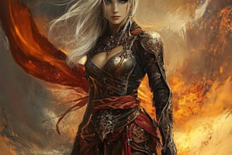 do dnd art character, creature, game art, sheet, fantasy art and dnd party