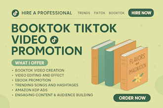 create tik tok book promotion tiktok video ads