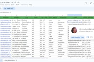 do b2b lead generation, prospect list, linkedin, and email list building