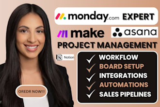 setup workflow, integrate and automate your trello clickup notion monday com