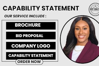 design wining federal government contract capability statement