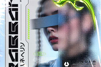 design a music album cover design or mixtape cover art