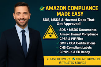 sds amazon hazmat, msds safety data sheet, approved amazon compliance document