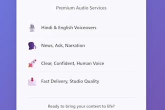 be your versatile voice over artist for news, podcasts, and scripts