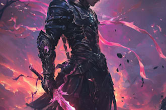 draw original fantasy characters, concept art, fanart