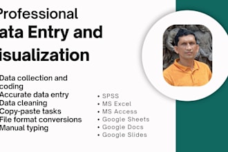 perform quick and precise data entry using spss, ms excel, and access