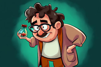 draw anything as a cartoon or cartoon character