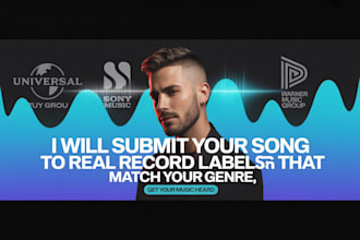 submit your music to top record label and to help you get signed