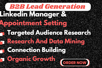 be your sales representative, generate b2b sales leads, close deals