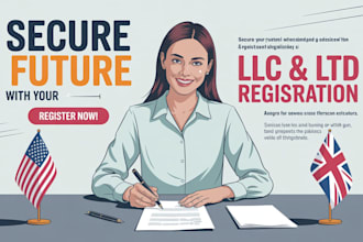 do US llc registration, USA business registration, ein, UK company registration