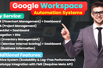 build custom google workspace automation systems for your business