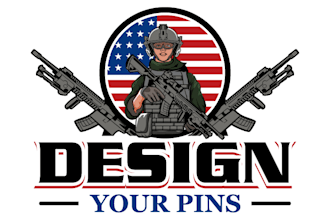 design a unique military logo for your brand