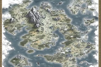 create maps for your fantasy game, book and projects