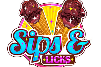 design excellent ice cream logo for your business