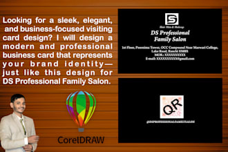 do minimalist and luxury business card design