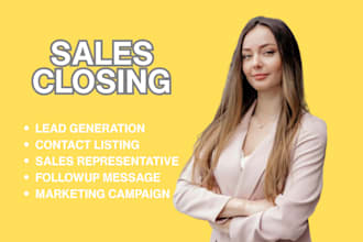 do sales closer, b2b marketing, lead generation, sales leads, hubspot sales