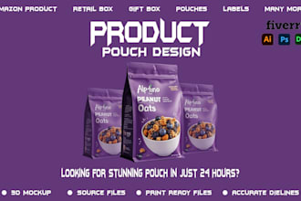 design food,snack and zipper packaging for your brand