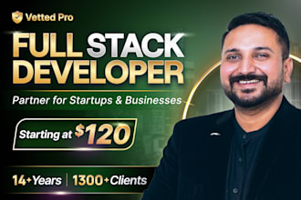 be full stack web developer custom ai website development full stack developer