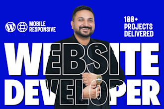 do custom website development as full stack web developer website developer