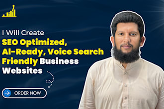 create SEO optimized, ai ready, voice search friendly business websites