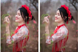 do quick service photo enhancing and retouching to perfection