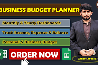 design business budget planner, savings, income and expense trackers for etsy