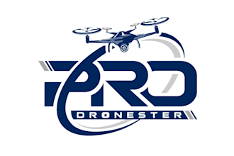 design a professional drone logo with free vector files