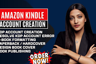 create amazon kdp account creation setup amazon seller account kindle publishing