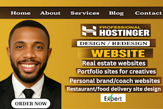 hostinger website design wordpress website design hostinger website redesign