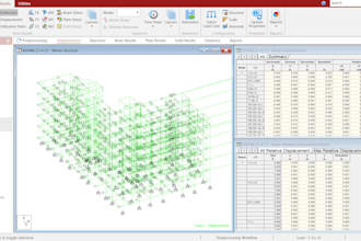 provide expert structural analysis and design using staad pro