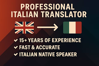 translate english to italian