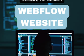 design, develop, or redesign your webflow website and convert figma to webflow