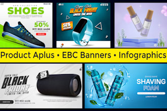 amazon product aplus content ebc banner product infographic design