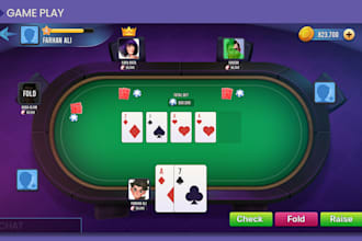 develop poker card game crypto game bet app mobile game app
