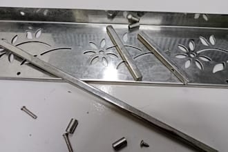 do sheetmetal design  and dxf file for lesser cutting
