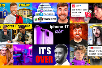 design a thumbnail for your entertainment channel