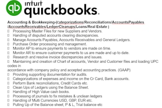do ap, ar, categorizations and reconciliations