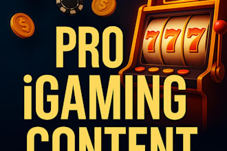 write expert level slot review for your igaming business
