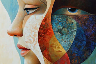 paint your dreams as an abstract marble artwork